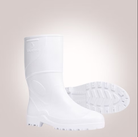 Bota De Pvc Cano Médio 28cm Branca - Innpro -Ca-36025 Bota De Pvc Cano Médio 28cm Branca - Innpro -Ca-36025