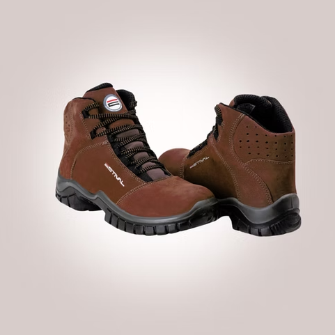Bota Em Couro - Marrom - Estival - CA 44591 Bota Em Couro - Marrom - Estival - CA 44591