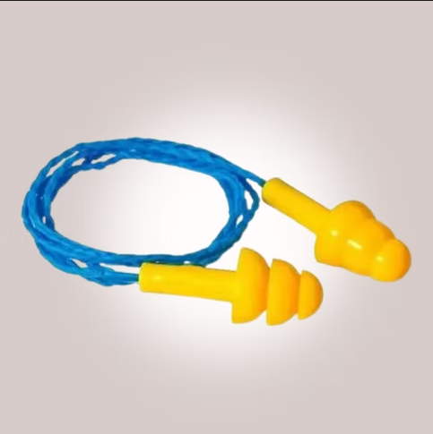 Protetor Auricular Copolimero Pvc - Amarelo e Azul -17DB - C.A: 10551 Protetor Auricular Copolimero Pvc - Amarelo e Azul -17DB - C.A: 10551